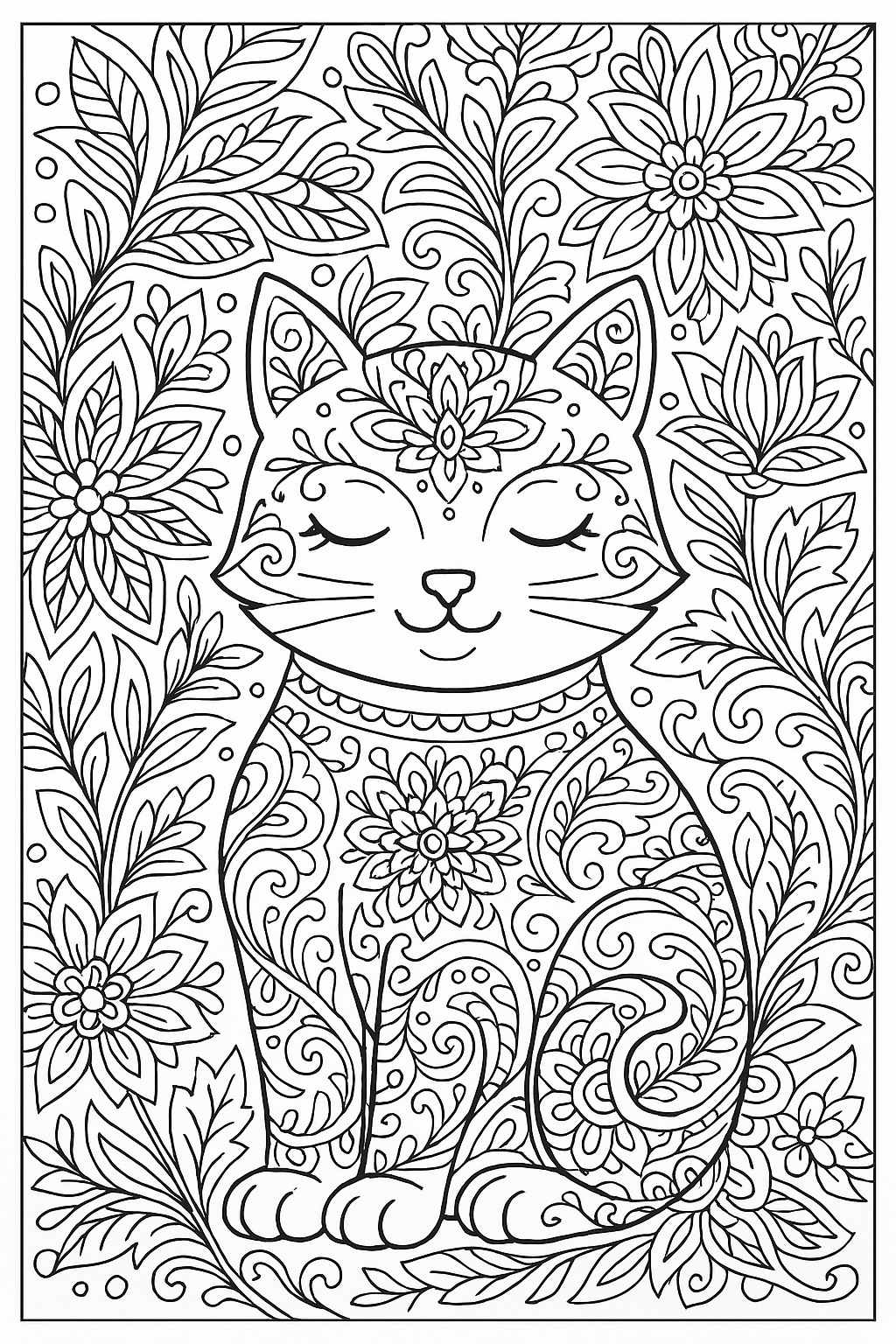 Omalovánka Antistresove omalovanky kocka k vytisknutí zdarma pro děti - vybarvěte si krásný obrázek