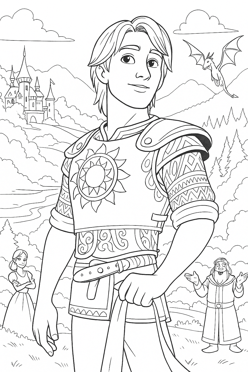 Dětská omalovánka Já Rebelka omalovánka - obrázek k vytisknutí a vybarvení zdarma