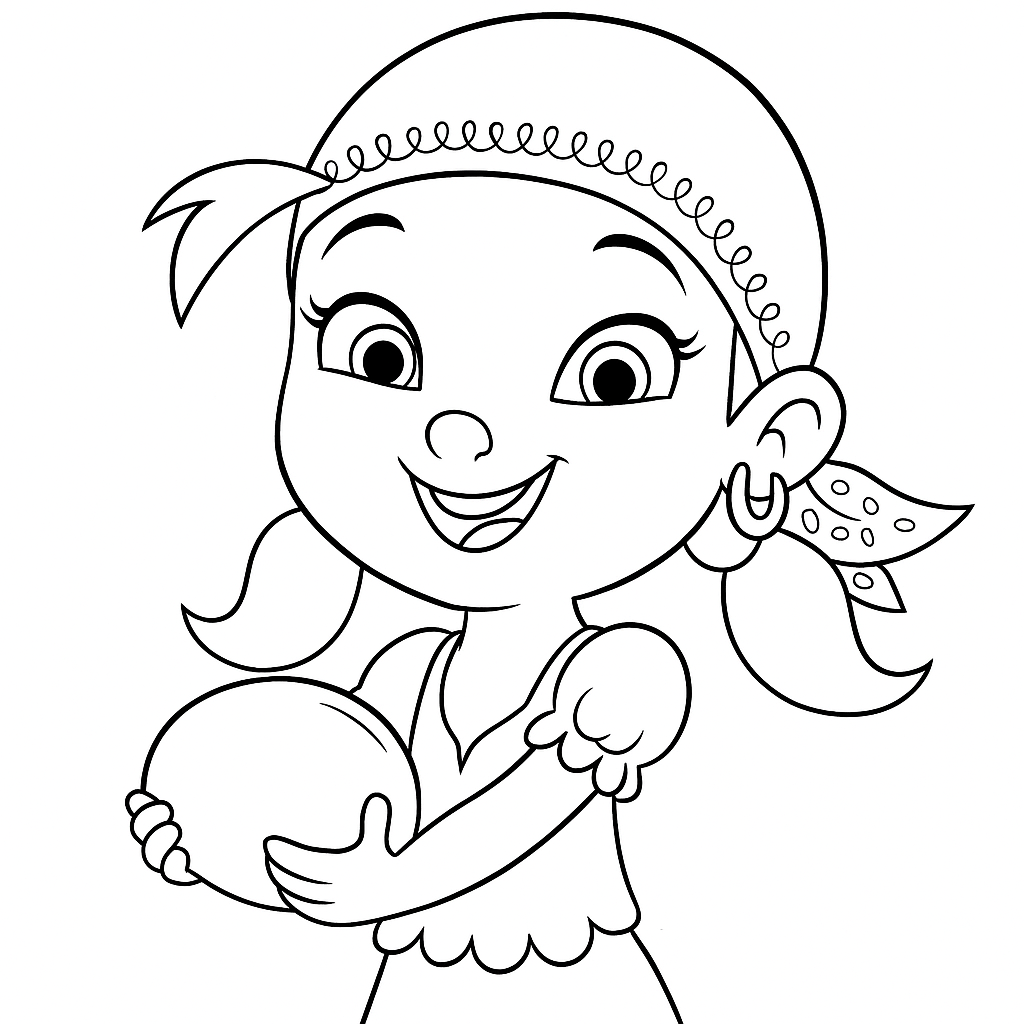 Omalovánka pro děti k vytisknutí - zábavný obrázek k vybarvení zdarma - ideální pro malé umělce