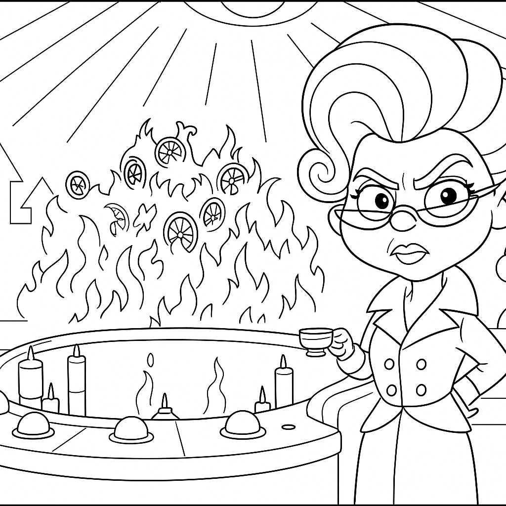 Jeníček a Mařenka: Strážci kouzel Omalovánka Jeníček a Mařenka: Strážci kouzel k vytisknutí zdarma pro děti - vybarvěte si krásný o...