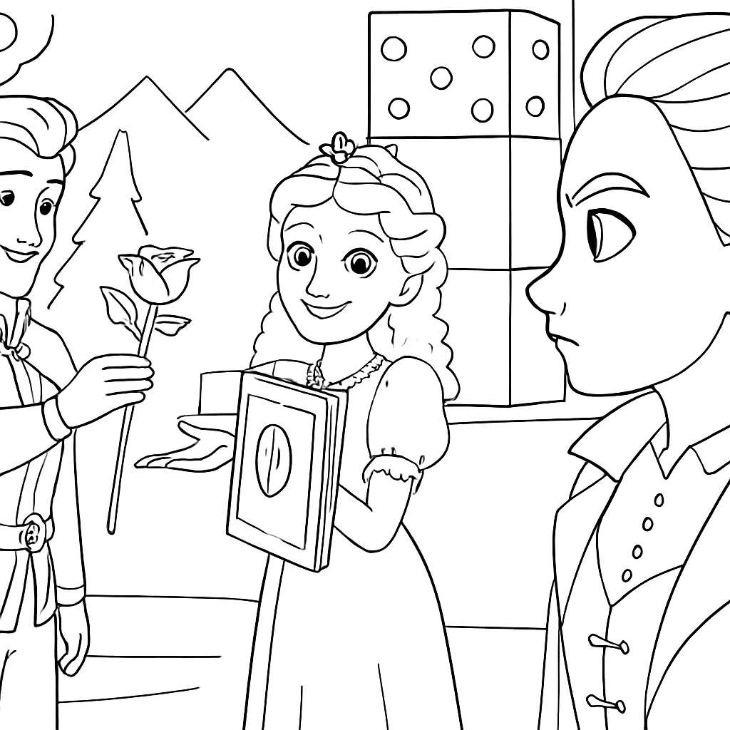 Jeníček a Mařenka: Strážci kouzel Dětská omalovánka Jeníček a Mařenka: Strážci kouzel - obrázek k vytisknutí a vybarvení zdarma