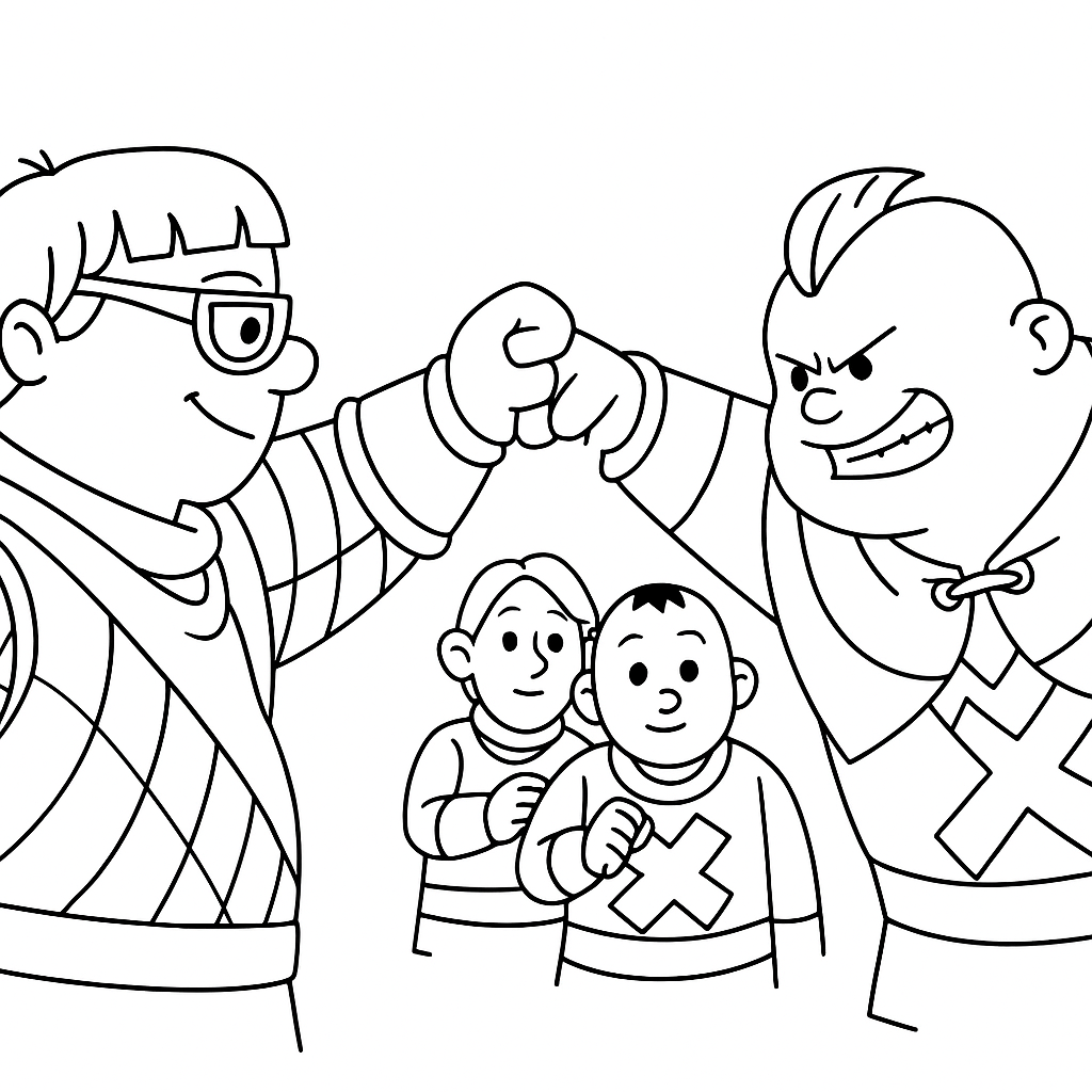 Legendy Alysie Dětská omalovánka Legendy Alysie - obrázek k vytisknutí a vybarvení zdarma