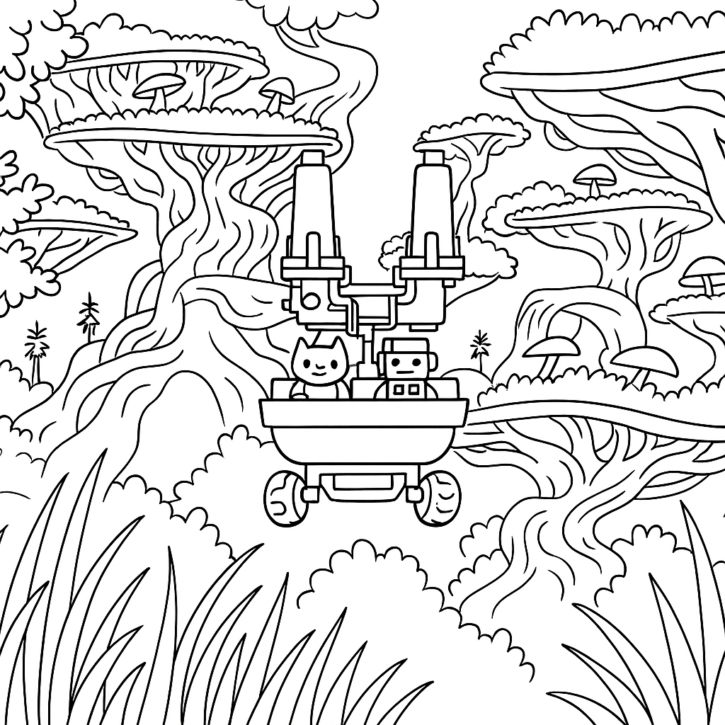 Legendy Alysie Dobrodružný obrázek k vybarvení - dětská omalovánka k vytisknutí zdarma